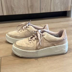 NIKE Air Force 1 Sage Low Platform Sneaker